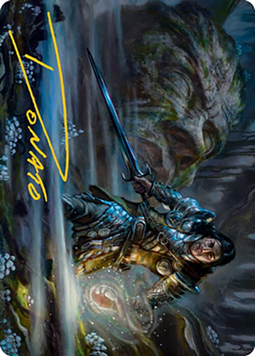 Carth the Lion Art Card (Gold-Stamped Signature) [Modern Horizons 2 Art Series] | Gamers Paradise