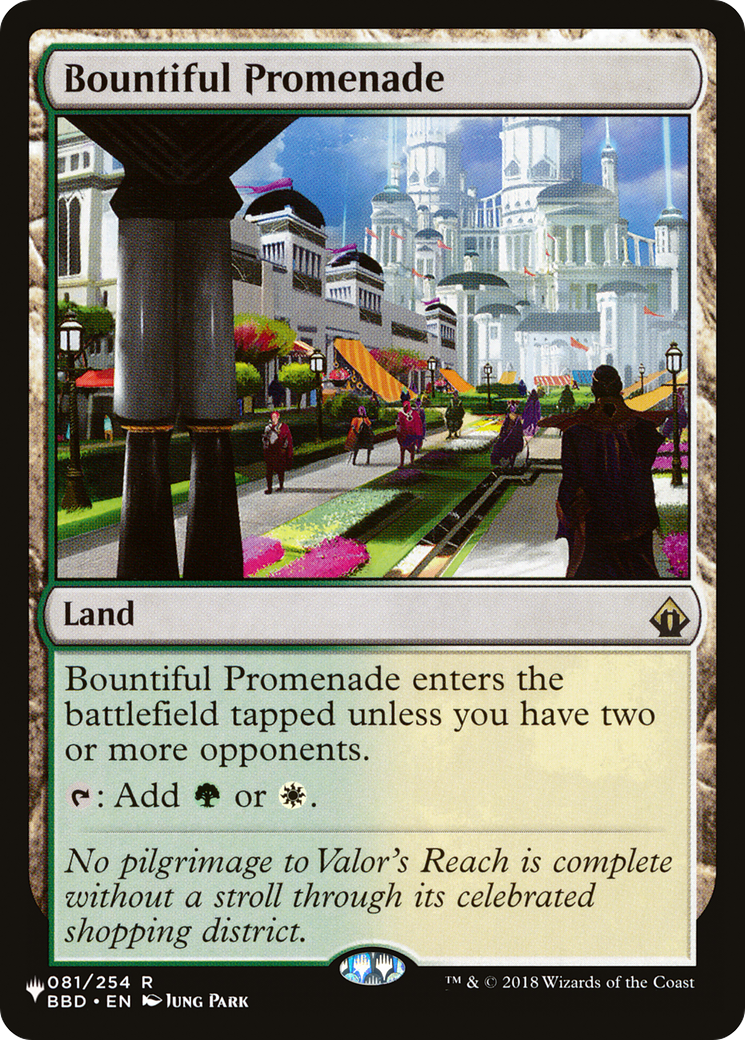 Bountiful Promenade [The List] | Gamers Paradise