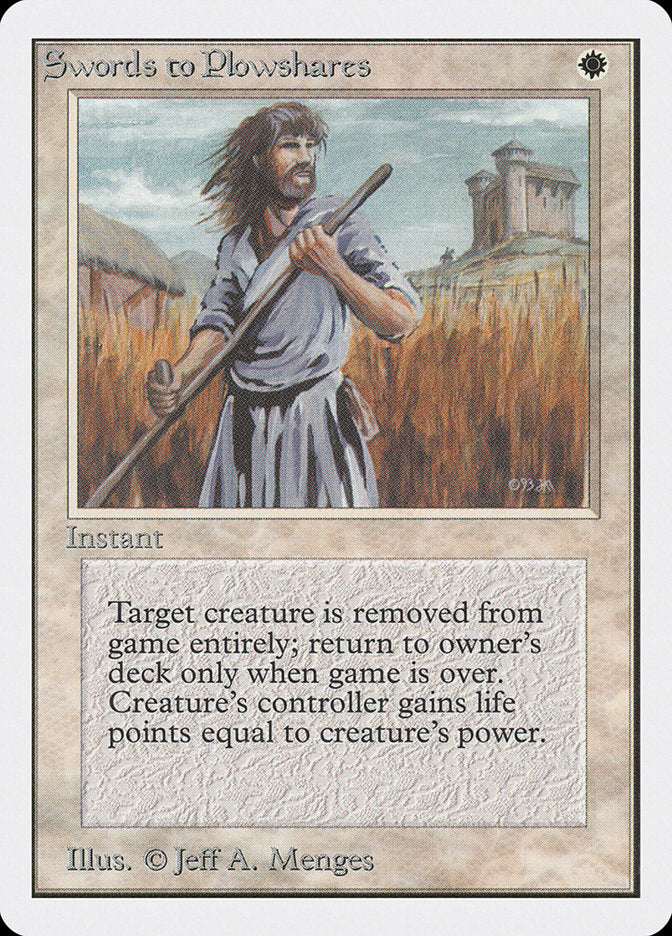 Swords to Plowshares [Unlimited Edition] | Gamers Paradise