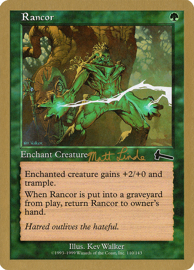 Rancor (Matt Linde) [World Championship Decks 1999] | Gamers Paradise