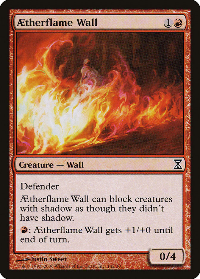Aetherflame Wall [Time Spiral] | Gamers Paradise