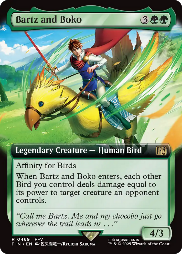Bartz and Boko (Extended Art) [FINAL FANTASY] | Gamers Paradise