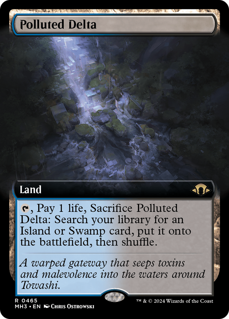 Polluted Delta (Extended Art) [Modern Horizons 3] | Gamers Paradise