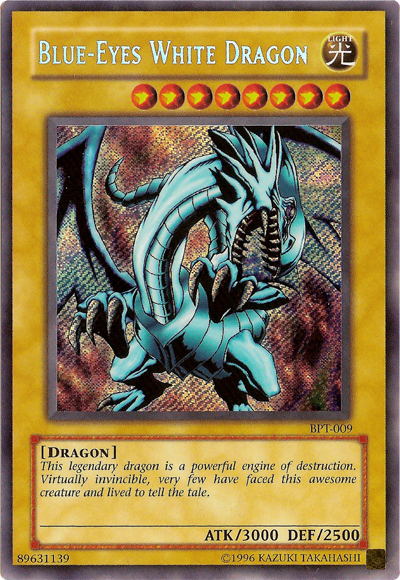 Blue-Eyes White Dragon [BPT-009] Secret Rare | Gamers Paradise