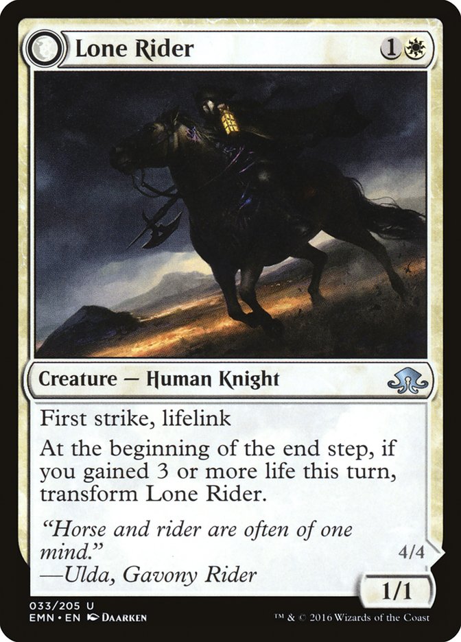 Lone Rider // It That Rides as One [Eldritch Moon] | Gamers Paradise