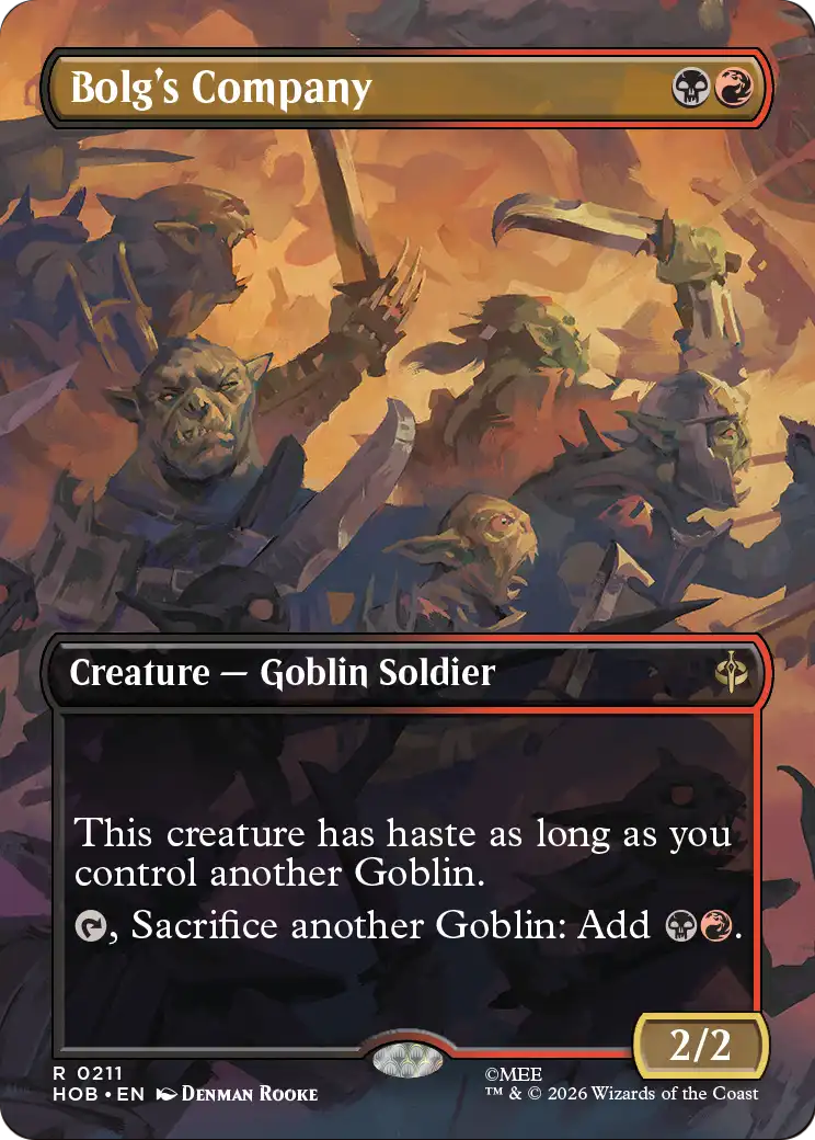 Bolg's Company (Borderless) [The Hobbit] | Gamers Paradise
