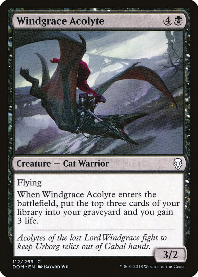 Windgrace Acolyte [Dominaria] | Gamers Paradise