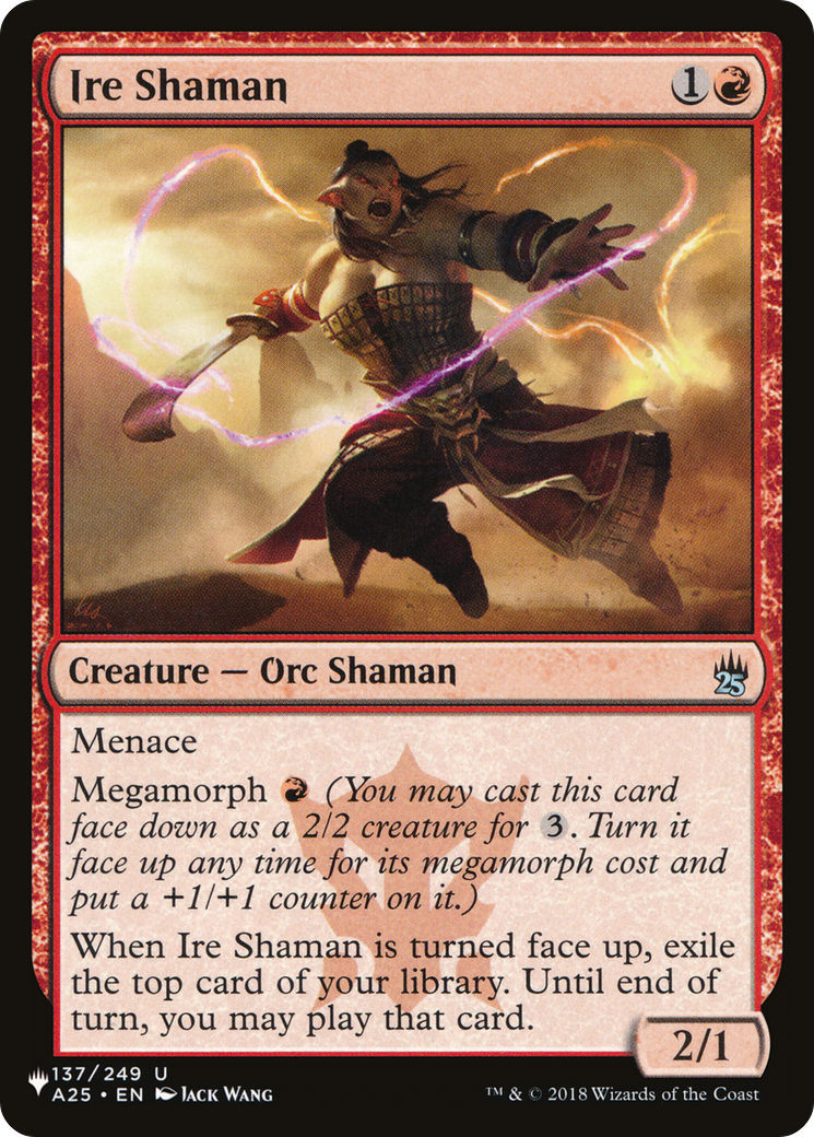 Ire Shaman [The List Reprints] | Gamers Paradise