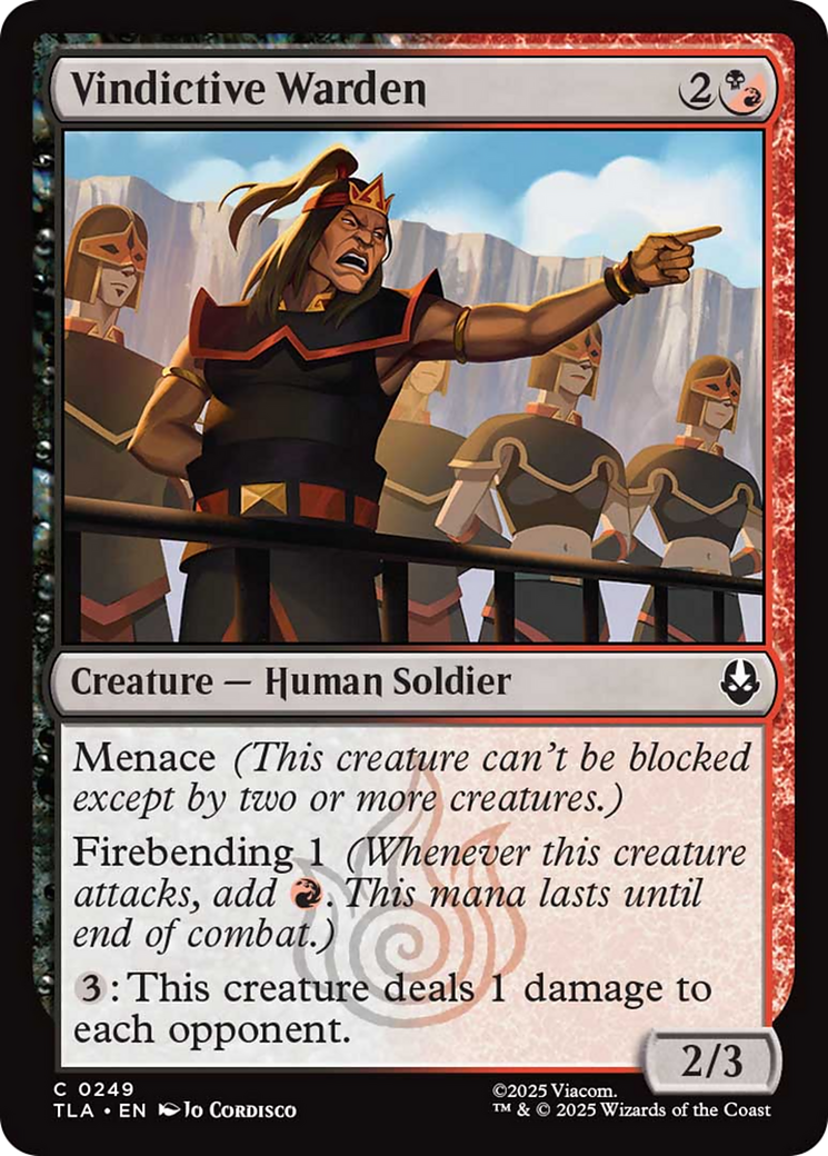 Vindictive Warden [Avatar: The Last Airbender] | Gamers Paradise