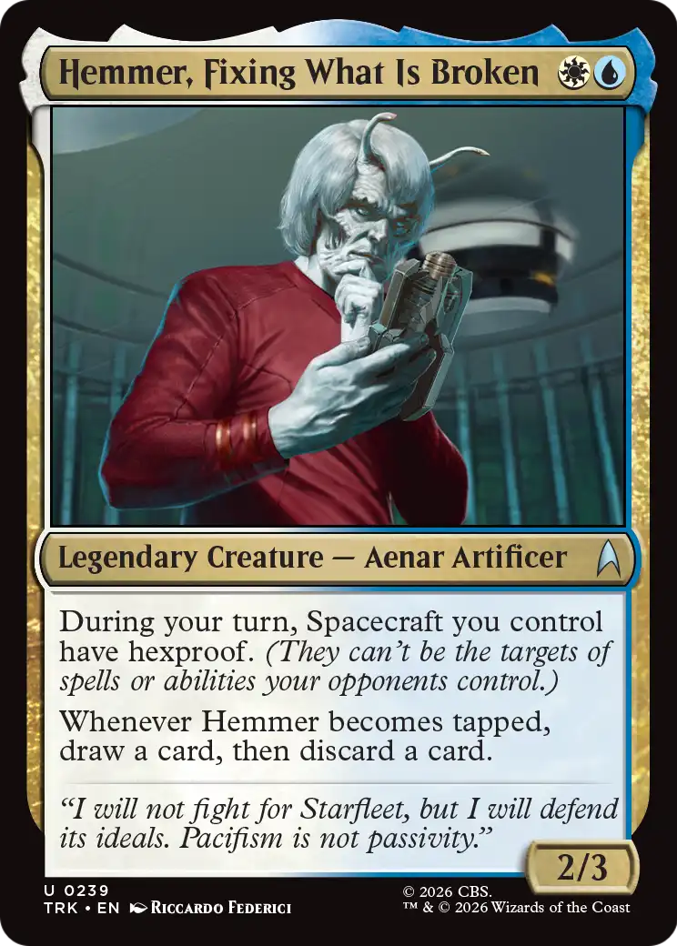 Hemmer, Fixing What Is Broken [Star Trek] | Gamers Paradise