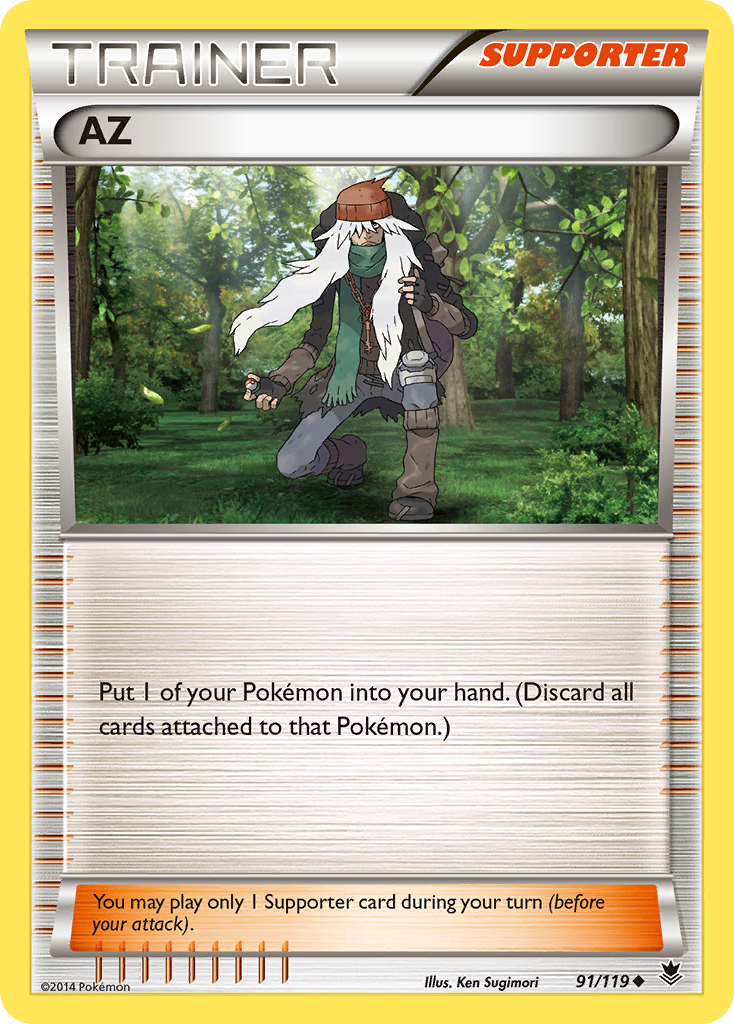 AZ (91/119) [XY: Phantom Forces] | Gamers Paradise