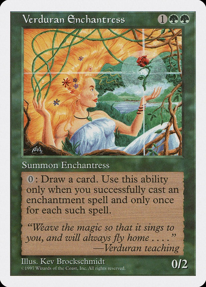 Verduran Enchantress [Fifth Edition] | Gamers Paradise