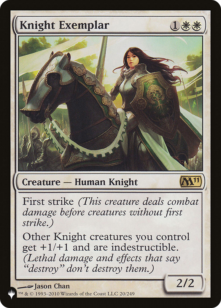 Knight Exemplar (Magic 2011) [The List] | Gamers Paradise