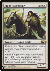 Knight Exemplar (Magic 2011) [The List] | Gamers Paradise