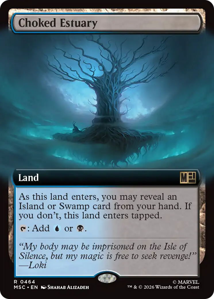 Choked Estuary (Extended Art) [Marvel Super Heroes Commander] | Gamers Paradise