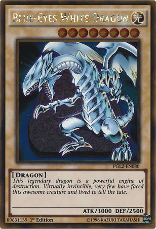 Blue-Eyes White Dragon [PGL2-EN080] Gold Rare | Gamers Paradise