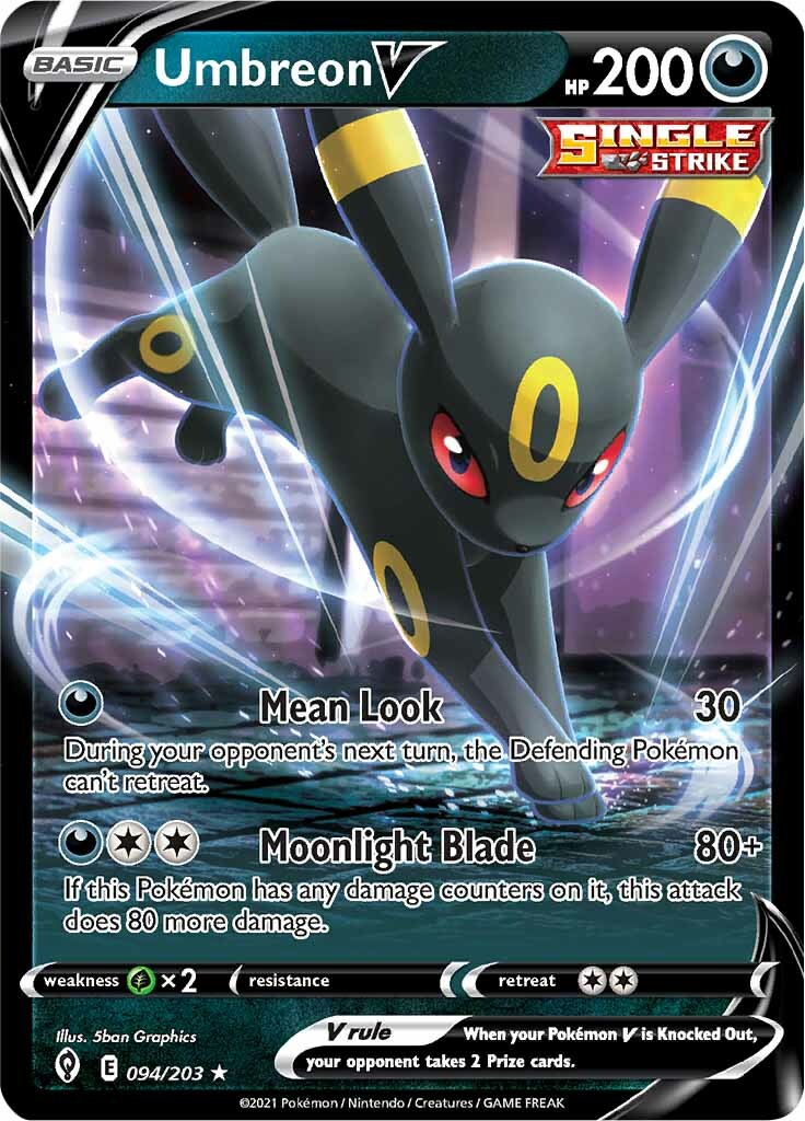 Umbreon V (094/203) [Sword & Shield: Evolving Skies] | Gamers Paradise