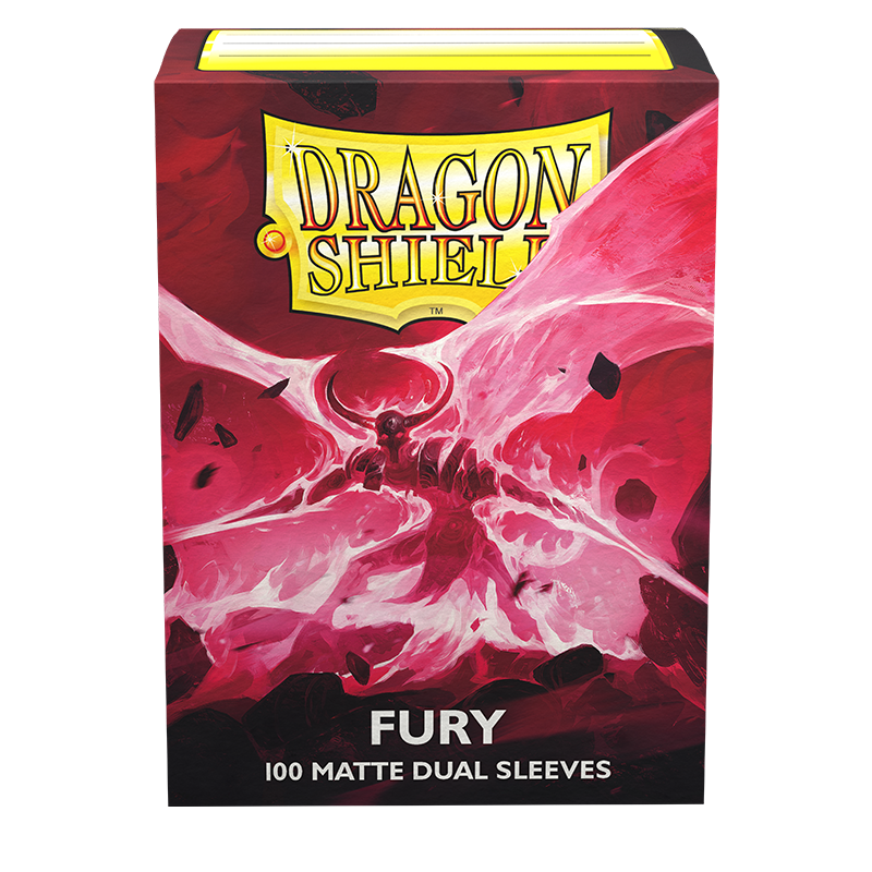 Dragon Shield: Standard 100ct Sleeves - Fury (Dual Matte) | Gamers Paradise