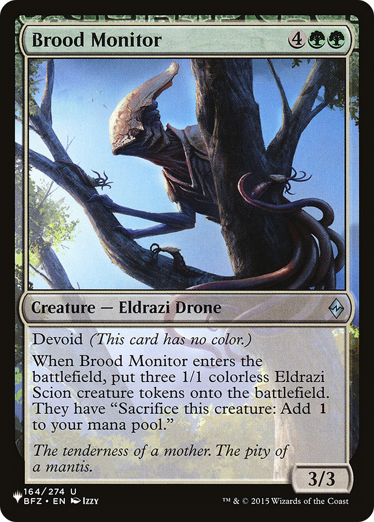 Brood Monitor [The List Reprints] | Gamers Paradise