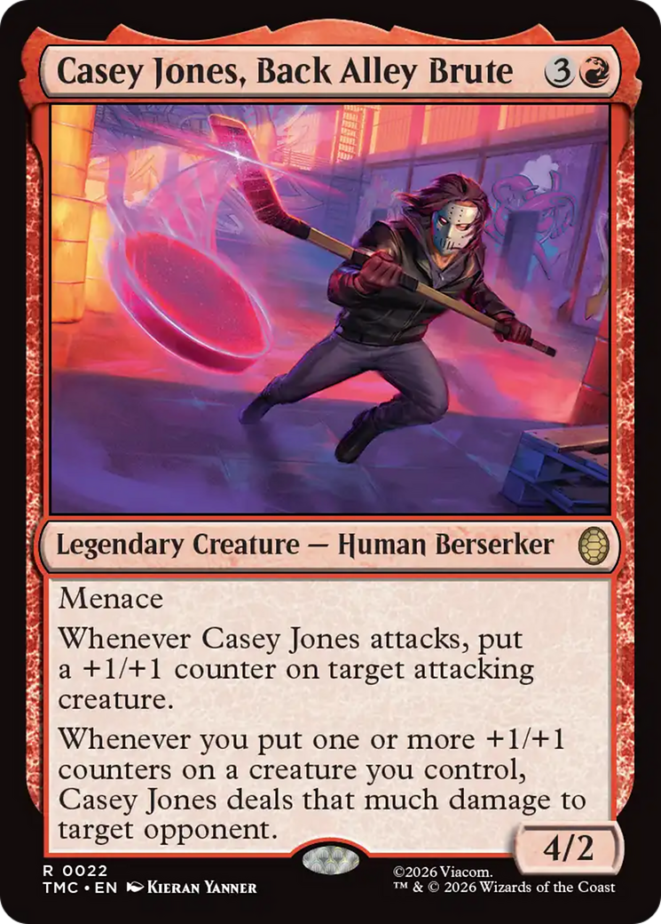 Casey Jones, Back Alley Brute [Teenage Mutant Ninja Turtles Commander] | Gamers Paradise