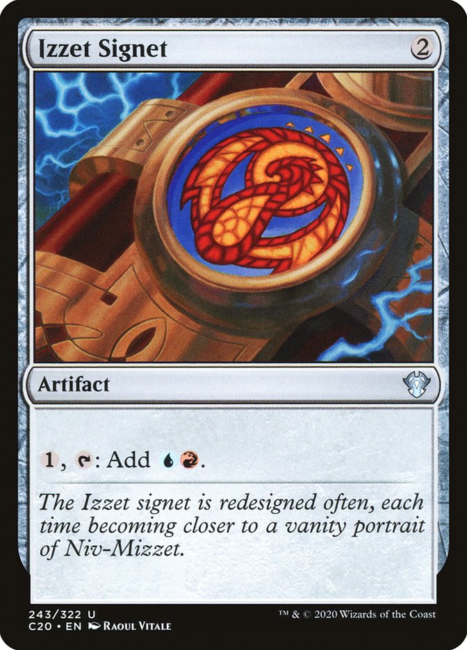 Izzet Signet [Commander 2020] | Gamers Paradise
