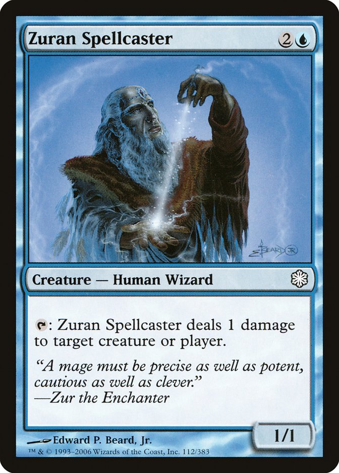 Zuran Spellcaster [Coldsnap Theme Decks] | Gamers Paradise