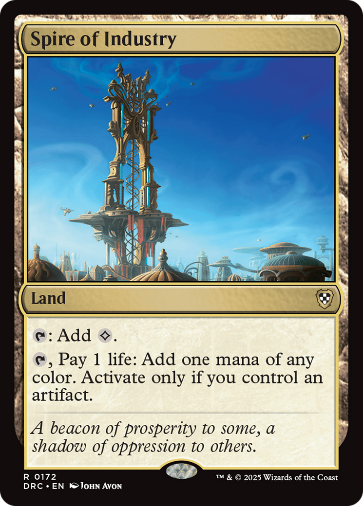 Spire of Industry [Aetherdrift Commander] | Gamers Paradise