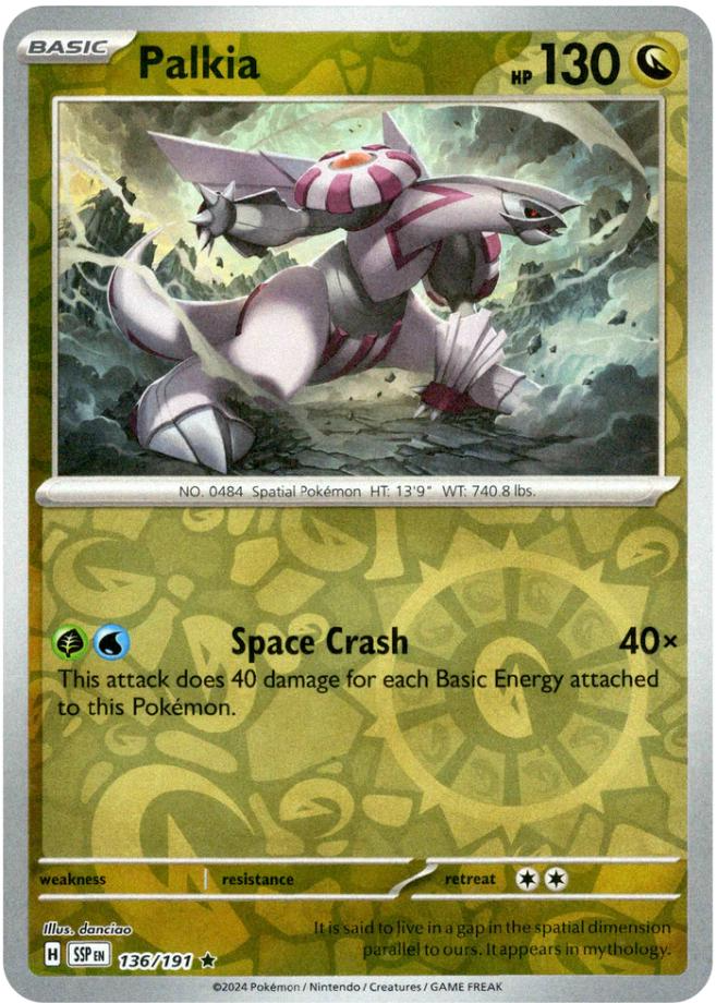 Palkia (136/191) [Scarlet & Violet: Surging Sparks] | Gamers Paradise