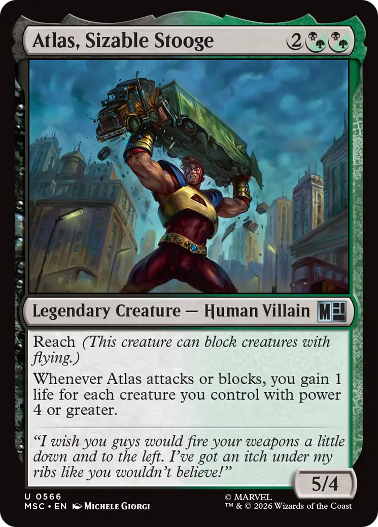 Atlas, Sizable Stooge [Marvel Super Heroes] | Gamers Paradise