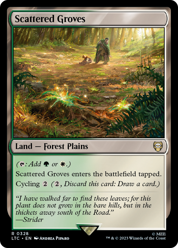 Scattered Groves [The Lord of the Rings: Tales of Middle-Earth Commander] | Gamers Paradise