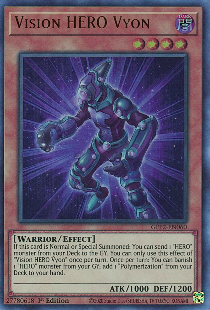 Vision HERO Vyon [GFP2-EN060] Ultra Rare | Gamers Paradise