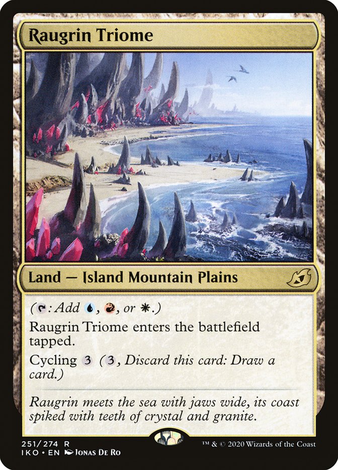 Raugrin Triome [Ikoria: Lair of Behemoths] | Gamers Paradise