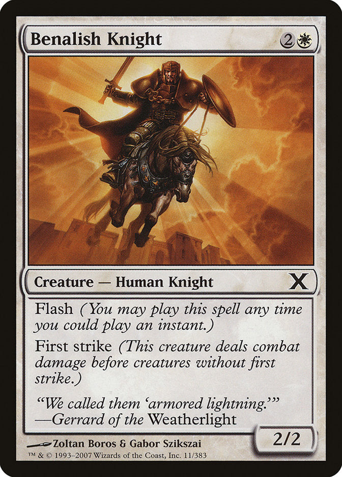 Benalish Knight [Tenth Edition] | Gamers Paradise