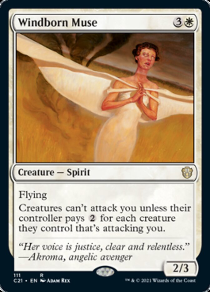 Windborn Muse [Commander 2021] | Gamers Paradise