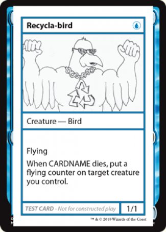 Recycla-bird (2021 Edition) [Mystery Booster Playtest Cards] | Gamers Paradise