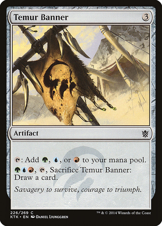 Temur Banner [Khans of Tarkir] | Gamers Paradise