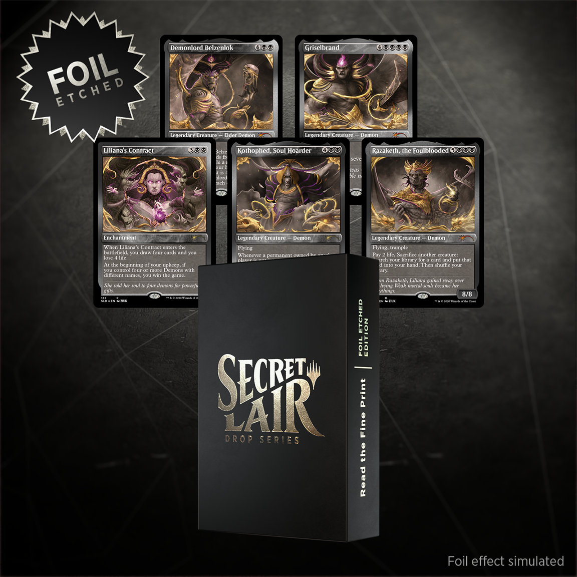 Secret Lair: Drop Series - Read the Fine Print (Foil Etched Edition) | Gamers Paradise