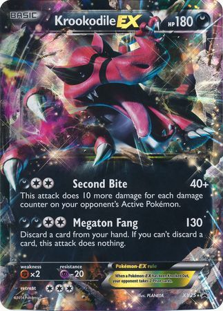 Krookodile EX (XY25) (Jumbo Card) [XY: Black Star Promos] | Gamers Paradise