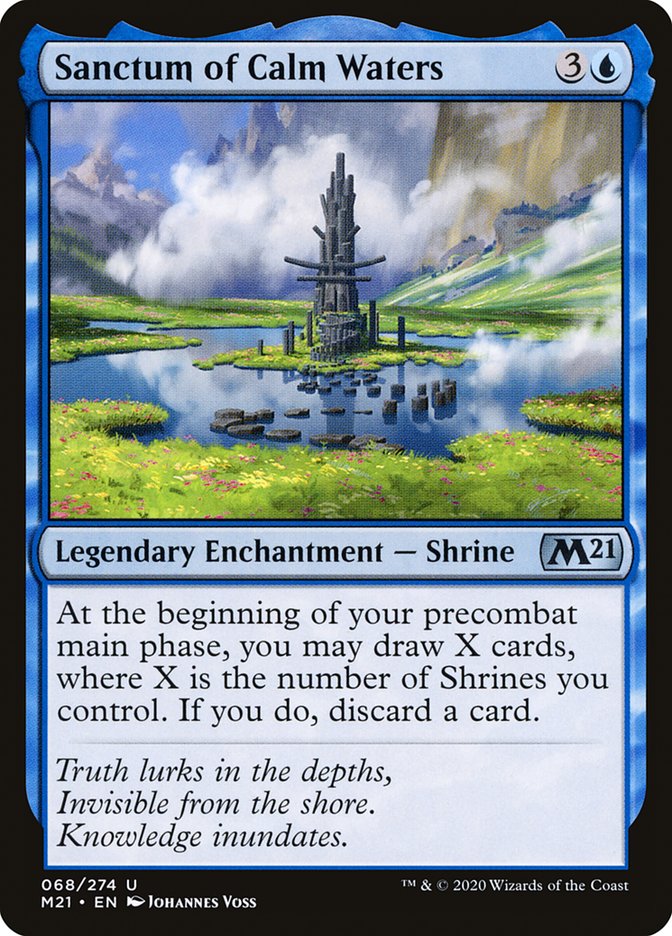 Sanctum of Calm Waters [Core Set 2021] | Gamers Paradise