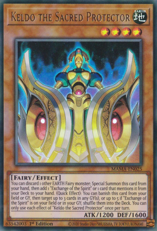 Keldo the Sacred Protector [MAMA-EN025] Ultra Rare | Gamers Paradise