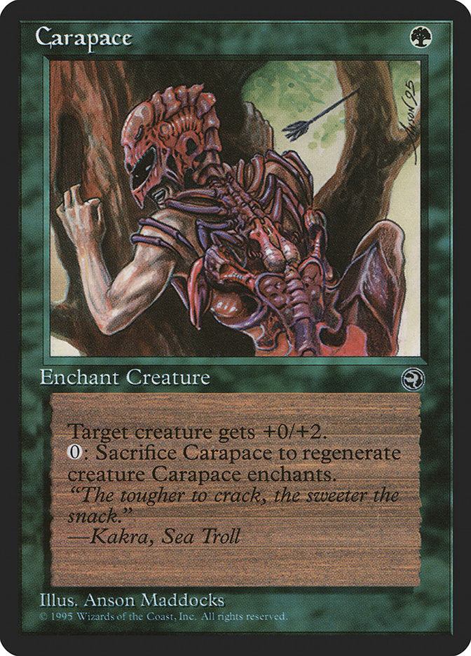 Carapace (Kakra Flavor Text) [Homelands] | Gamers Paradise