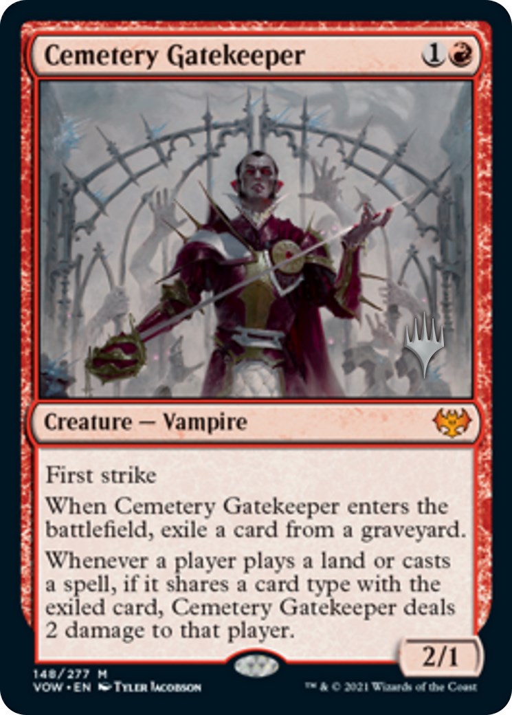 Cemetery Gatekeeper [Aetherdrift Promos] | Gamers Paradise
