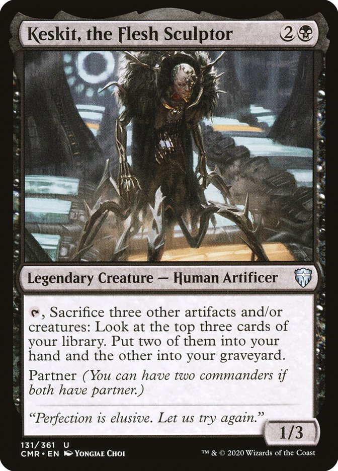 Keskit, the Flesh Sculptor [Commander Legends] | Gamers Paradise