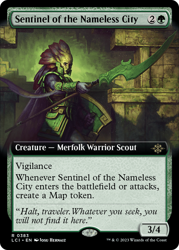 Sentinel of the Nameless City (Extended Art) [The Lost Caverns of Ixalan] | Gamers Paradise