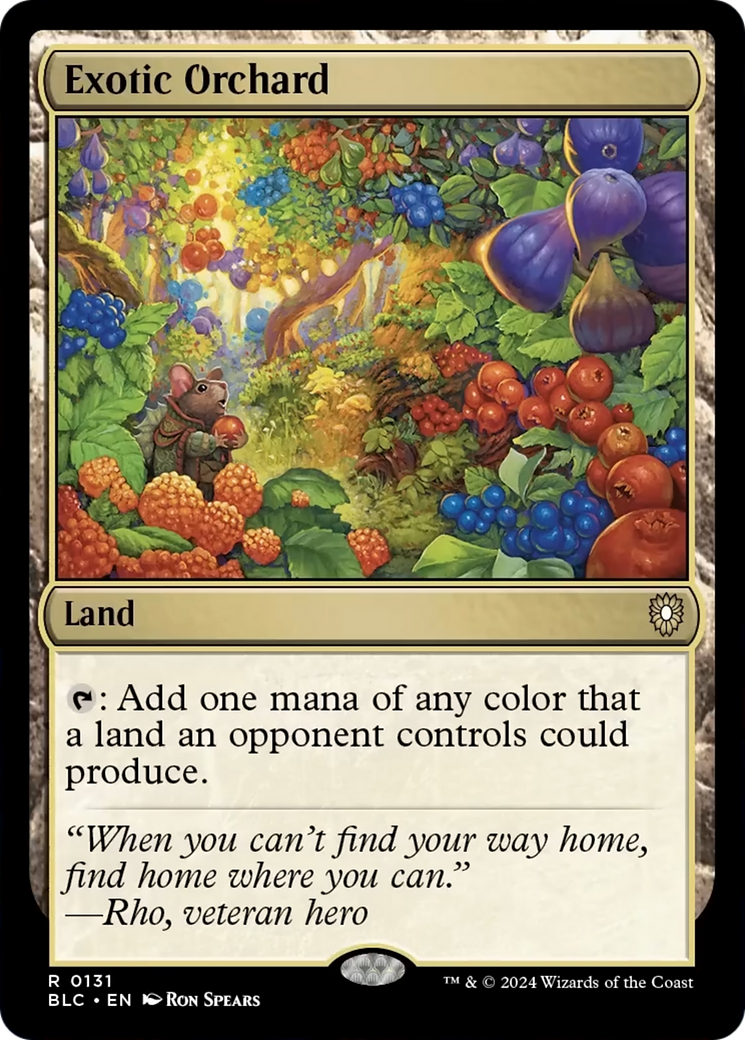 Exotic Orchard [Bloomburrow Commander] | Gamers Paradise