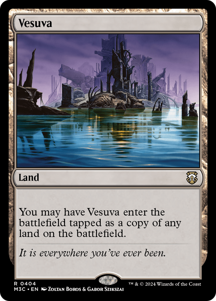 Vesuva (Ripple Foil) [Modern Horizons 3 Commander] | Gamers Paradise