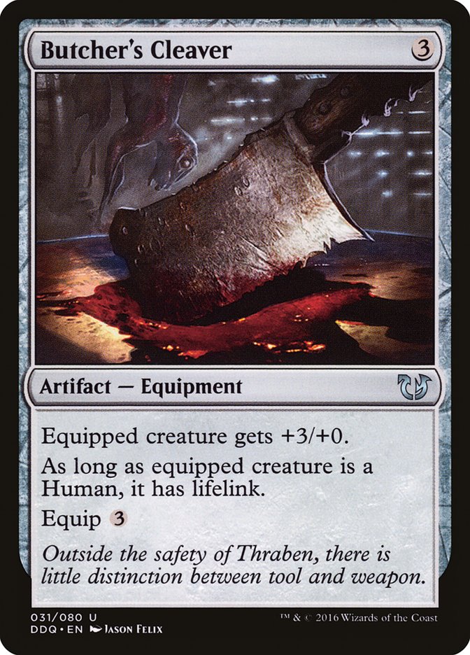 Butcher's Cleaver [Duel Decks: Blessed vs. Cursed] | Gamers Paradise