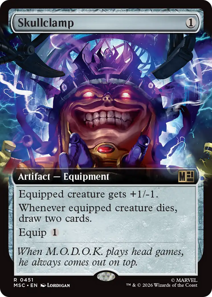 Skullclamp (Extended Art) [Marvel Super Heroes Commander] | Gamers Paradise