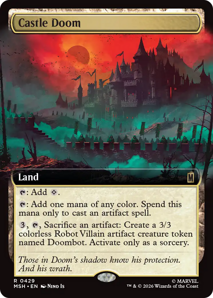Castle Doom (Extended Art) [Marvel Super Heroes] | Gamers Paradise