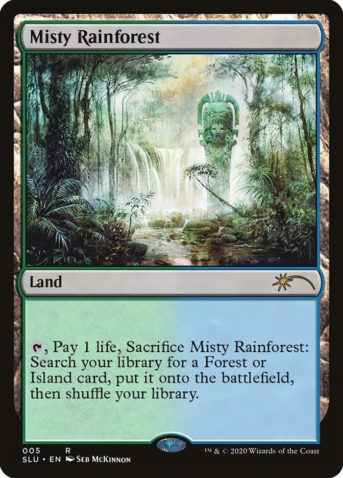 Misty Rainforest [Secret Lair: Ultimate Edition] | Gamers Paradise